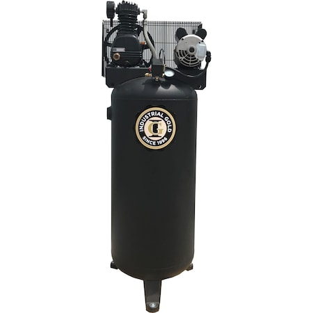 Industrial Gold 3.5Hp, 208-230V, 1 Phase, 60Hz 60 Gallon, Vertical Tank CI51E61V